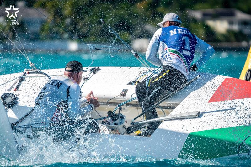 Star Sailors League Finals 2019 - Day 2 photo copyright Marc Rouiller taken at Nassau Yacht Club and featuring the Star class