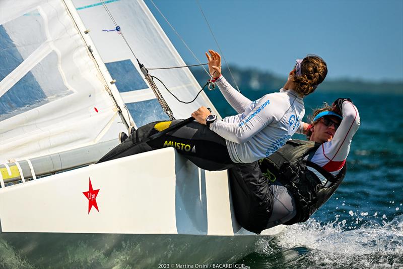 Eighteen-year old Julia Magdalena Mueller (AUT) is the youngest skipper at the Bacardi Cup Invitational Regatta 2023 - photo © Martina Orsini / Bacardi Cup