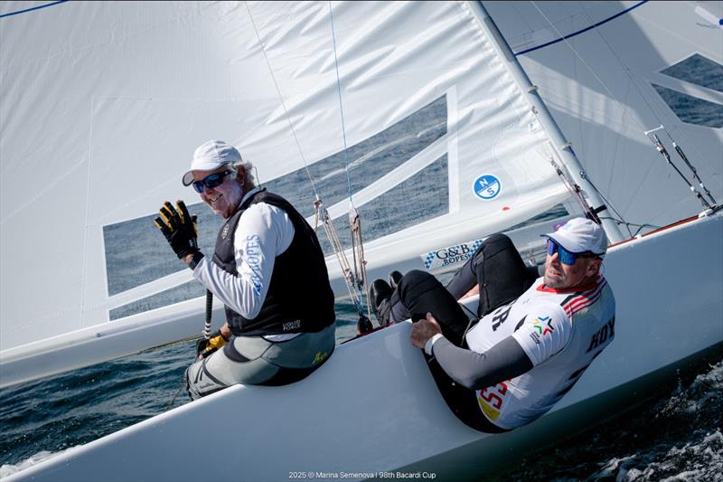 John Dane III/Markus Koy celebrate an impressive second-place finish - 98th Bacardi Cup - photo © Marina Semenova