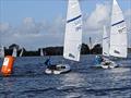 Gybe mark during the Streaker End of Season Championships at Beaver Sailing Club © Pete Fletcher