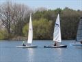 2nd Place Pete Coop (Streaker 2177) during the Border Counties Midweek Sailing Series at Nantwich © Brian Herring