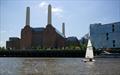 Turning mark at Battersea Power Station - Holt Streaker Golden Jubilee Tideway Race © BR Sailing Photography