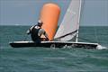 Lee Goodey finishes third in the Streaker Coastal Championship at Broadstairs Sailing Club © Simon Field