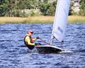 Pete Coop, current Series leader - Border Counties Midweek Sailing Series at Bala © John Hunter