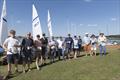 Entrants with their Teamac prizes at the Streaker Concours d'Elegance during the Noble Marine Golden Jubilee Streaker Nationals at Rutland © Paul Sanwell / OPP