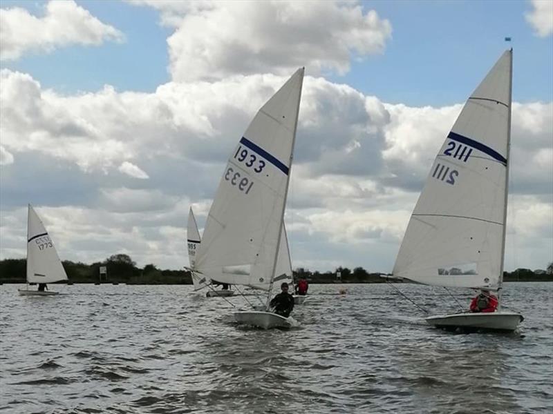 Close racing during the Beaver SC Streaker Open photo copyright Beaver SC taken at Beaver Sailing Club and featuring the Streaker class