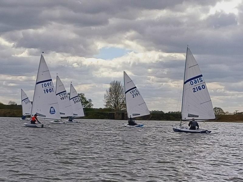 On the run during the Banbury Streaker Open photo copyright Julian Lloyd taken at Banbury Sailing Club and featuring the Streaker class