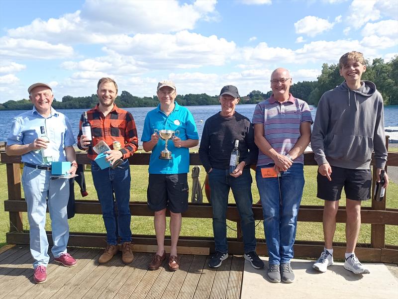 Prize winners in the Streaker Northern Championship at Hykeham photo copyright Neil Firth taken at Hykeham Sailing Club and featuring the Streaker class