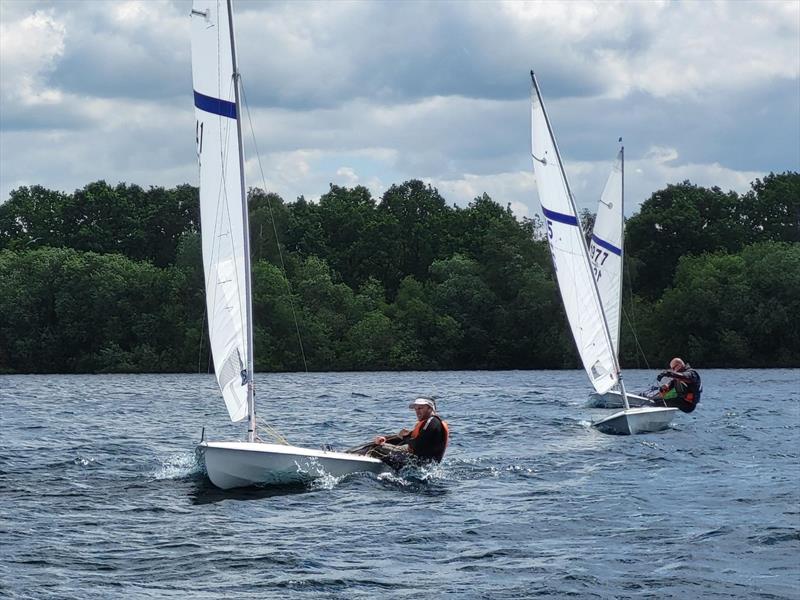 Pete Gray finishes 2nd overall in the Streaker Northern Championship at Hykeham photo copyright Sam Davy taken at Hykeham Sailing Club and featuring the Streaker class