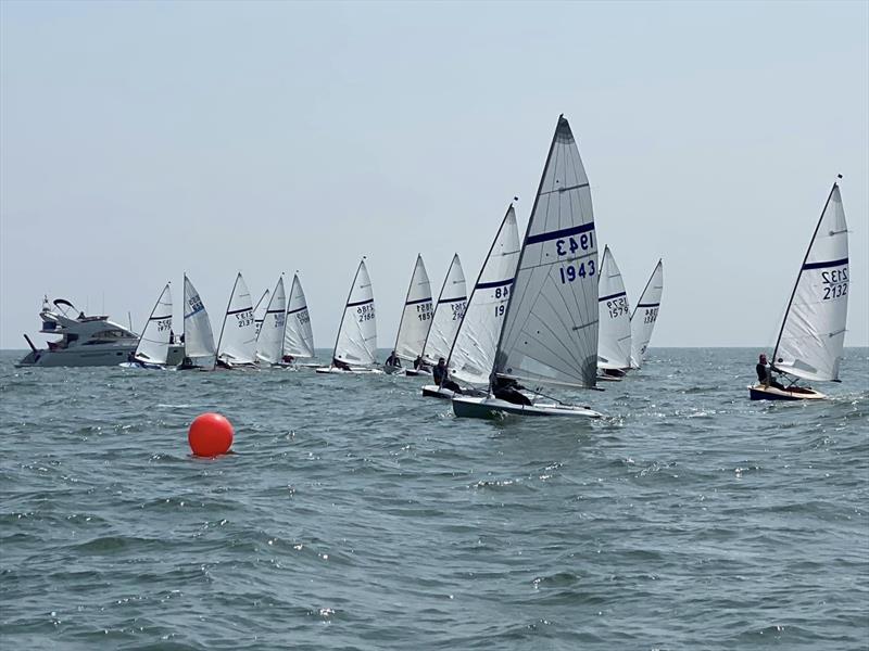 Start line action during the Streaker Southern Paddle at Downs SC photo copyright Jeremy Blackman taken at Downs Sailing Club and featuring the Streaker class