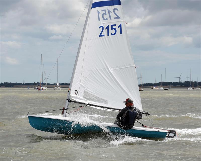 Dave Adams at Stone SC, venue for the Noble Marine Streaker National Championships photo copyright Nick Champion / www.championmarinephotography.co.uk taken at Stone Sailing Club and featuring the Streaker class