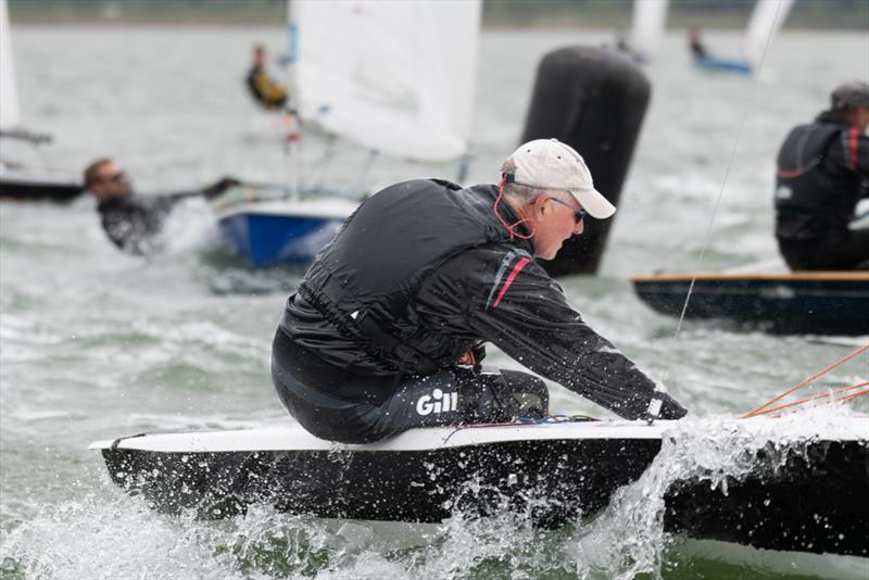 Lee Goodey leading the Silver Fleet after day 2 of the Noble Marine Streaker National Championship at Stone Sailing Club photo copyright Paul Sanwell / OPP taken at Stone Sailing Club and featuring the Streaker class