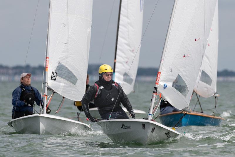 Alan Bennett, winner of the bronze fleet in the Noble Marine Streaker National Championship at Stone photo copyright Paul Sanwell / OPP taken at Stone Sailing Club and featuring the Streaker class