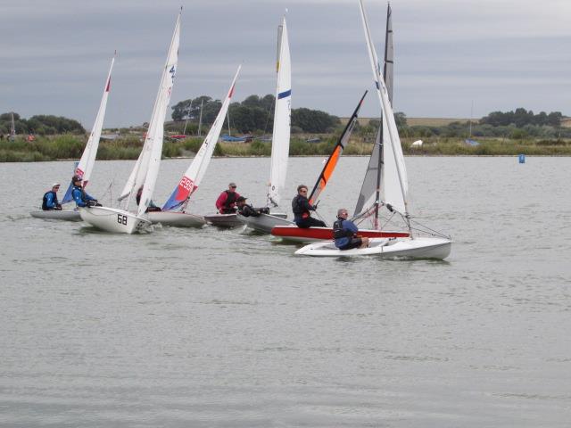 Border Counties Midweek Sailing at Shotwick Lake - Starboard approach - photo © Brian Herring