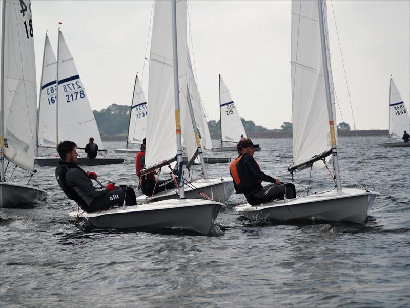 Sam McKay leads Peter Gray - Hartley Boats Streaker Inlands at Carsington photo copyright Theo Holmes taken at Carsington Sailing Club and featuring the Streaker class