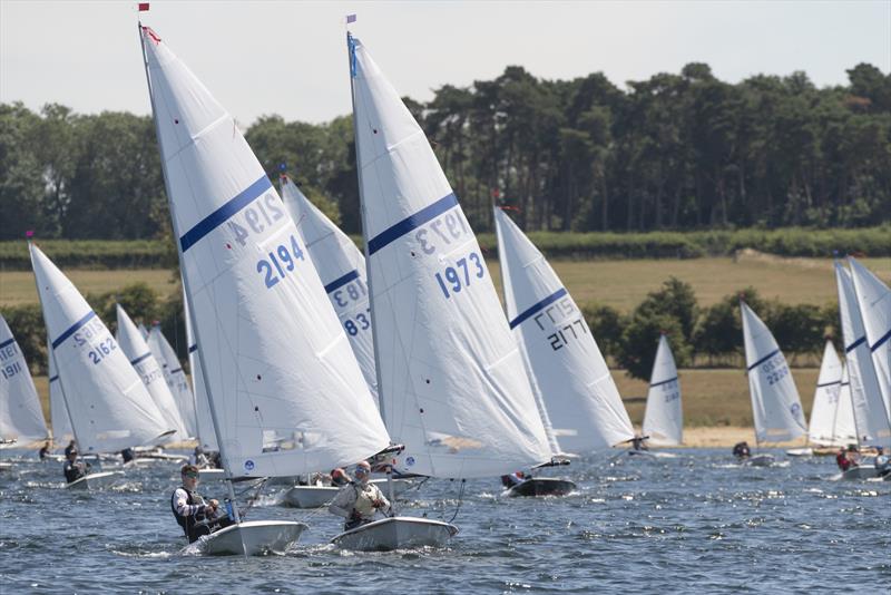Race 3 during the Noble Marine Golden Jubilee Streaker Nationals at Rutland photo copyright Paul Sanwell / OPP taken at Rutland Sailing Club and featuring the Streaker class