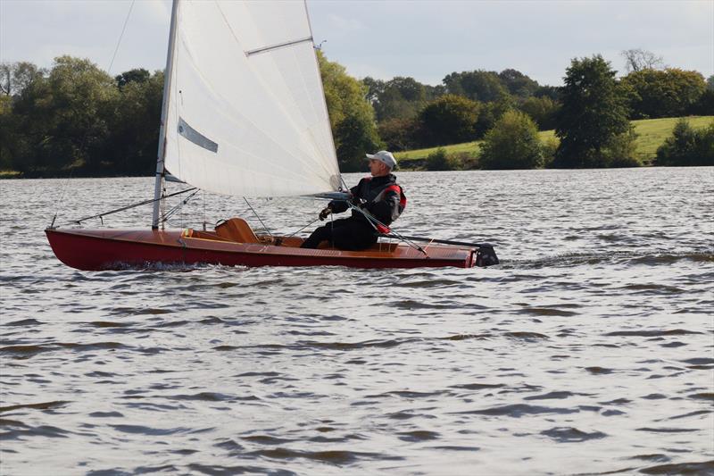 2nd Overall Paul Newman during the Border Counties Midweek Sailing Series at Winsford Flash - photo © Lewis Bowden