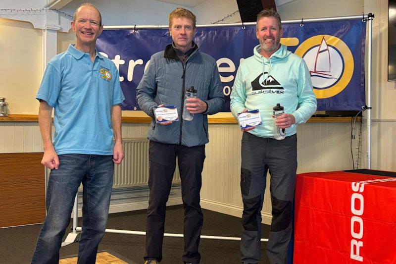 Winners of the Bronze Fleet Simon Cook (centre) and Silver Fleet Tim Harris (right) - Streaker End of Season Championship at Northampton - photo © Charmaine Ryland