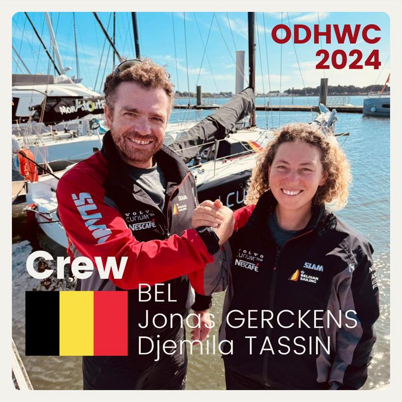 World Sailing Offshore Double Handed World Championship: Belgium 2 - Djemila Tassin & Jonas Gerckens photo copyright ODHWC 2024 taken at  and featuring the Sun Fast 30 class