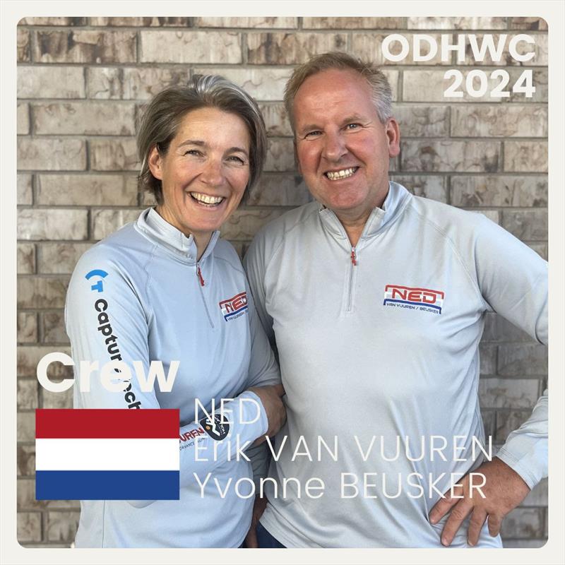 World Sailing Offshore Double Handed World Championship: Netherlands 1 -  Yvonne Beusker & Erik Van Vuuren photo copyright ODHWC 2024 taken at  and featuring the Sun Fast 30 class