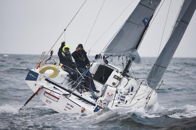 Atool Sinha and Sweta Shervegar (IND) - Offshore Sailing World Championship day 1 photo copyright Anne Beaugé /LGL taken at  and featuring the Sun Fast 30 class