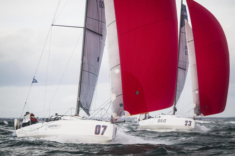 Offshore Double Handed World Championship - Agglomeration Final photo copyright Anne Beaugé / LGL taken at  and featuring the Sun Fast 30 class