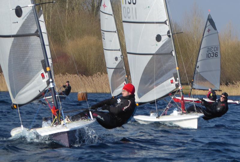 Supernova Winter Championship at Bowmoor photo copyright Peter Mackin taken at Bowmoor Sailing Club and featuring the Supernova class