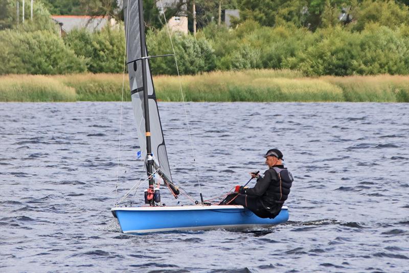 Overall winner, Eric Haselden - Border Counties Midweek Sailing Series event 4 at Llyn Tegid photo copyright John Hunter taken at  and featuring the Supernova class