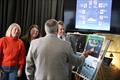 CEO Paul O'Rourke shows concepts to Ministers Crakenthorpe, Moriarty, Cately © Newcastle Cruising Yacht Club