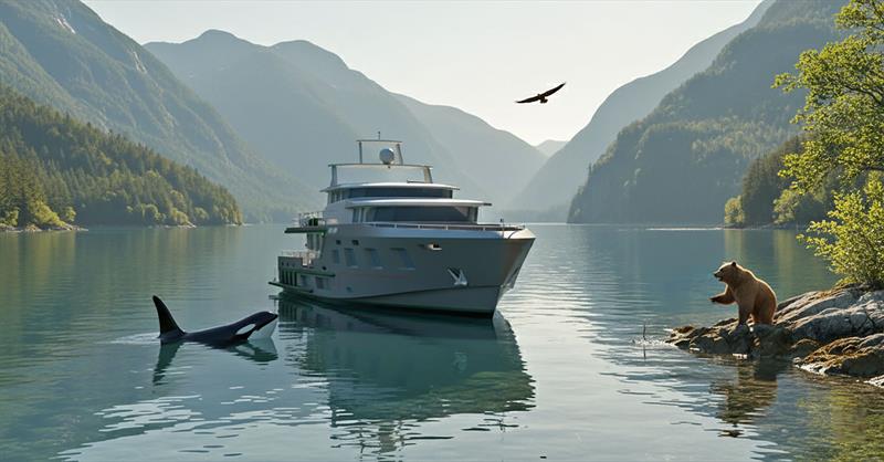 OS 108 - real adventure and research opportunities photo copyright Pat Bray Yacht Design and Research taken at  and featuring the Superyacht class