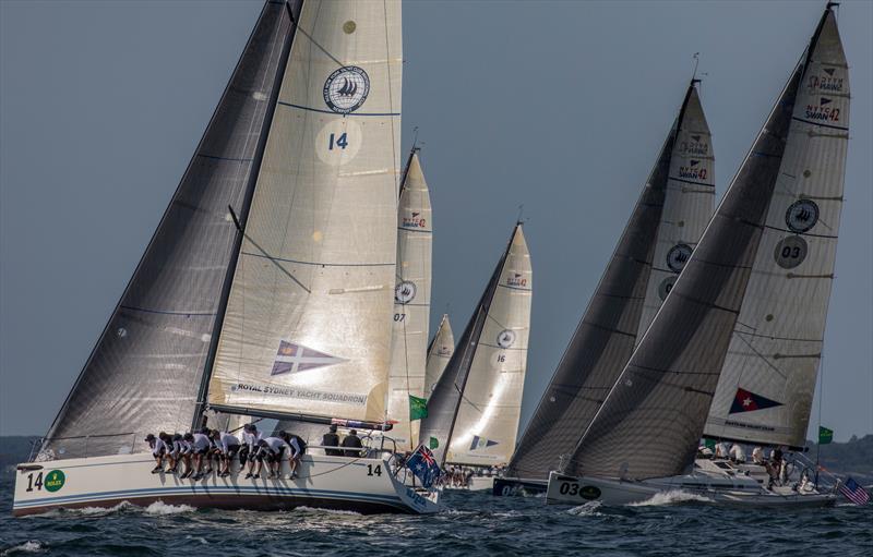 2017 Rolex New York Yacht Club Invitational Cup day 1 photo copyright Rolex / Daniel Forster taken at New York Yacht Club and featuring the Swan 42 class