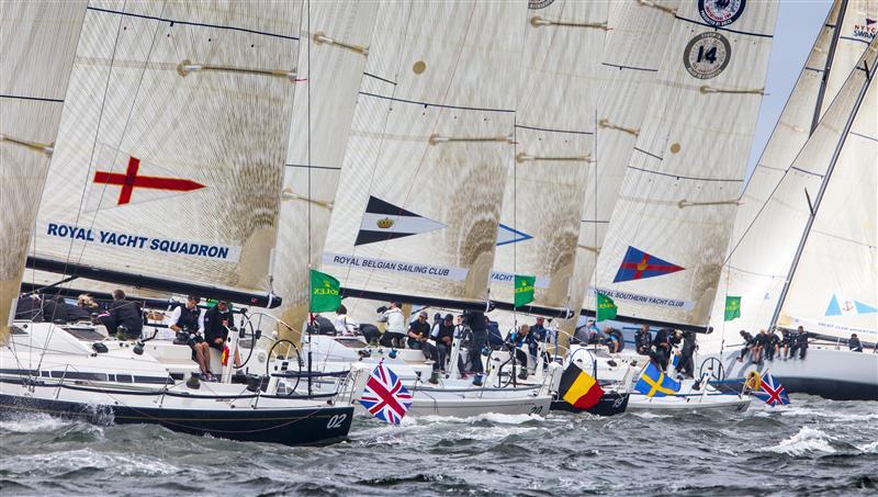 International battle at the New York Yacht Club Invitational Cup presented by Rolex photo copyright Daniel Forster / Rolex taken at New York Yacht Club and featuring the Swan 42 class