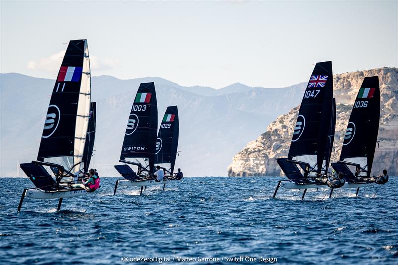 Italian Switch Championship 2024 at Cagliari, Sardinia photo copyright CodeZeroDigital / Matteo Garrone / Switch One Design taken at  and featuring the Switch class