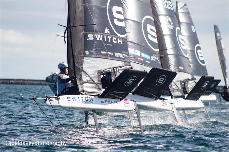 Switch UK Championship at the WPNSA photo copyright Joel Davey / www.instagram.com/joeldaveyphotography/ taken at Weymouth & Portland National Sailing Academy and featuring the Switch class