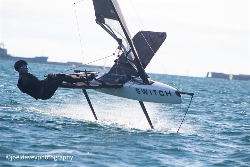 Switch UK Championship at the WPNSA photo copyright Joel Davey / www.instagram.com/joeldaveyphotography/ taken at Weymouth & Portland National Sailing Academy and featuring the Switch class