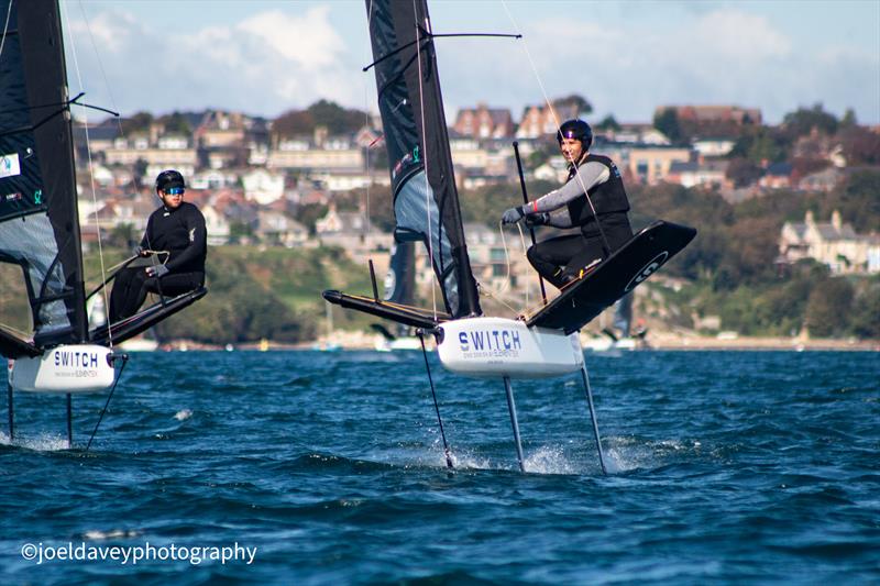 Switch UK Championship at the WPNSA photo copyright Joel Davey / www.instagram.com/joeldaveyphotography/ taken at Weymouth & Portland National Sailing Academy and featuring the Switch class