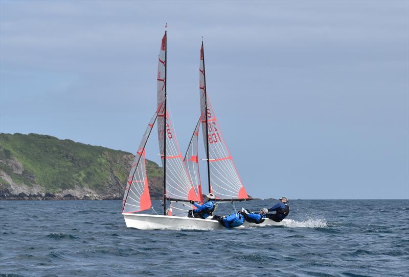 Tasar Nationals at Porthpean - photo © Ken Fobbester