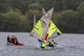 Downwind action - North Region Youth & Junior Team Racing Championships © Dave Wood 