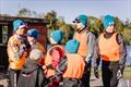 Turquoise hats in the sun - North Region Youth & Junior Team Racing Championships © Joanna Jozwiak