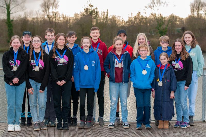 Top 4 Teams at NEYYSA's inaugural North Region Team Racing Championship photo copyright Dave Wood taken at Ripon Sailing Club and featuring the Team Racing class