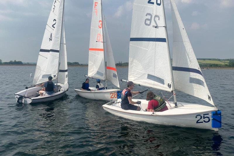 Dinghy Sailing Cuppers at Oxford photo copyright Thomas Farnsworth taken at Oxford University Yacht Club and featuring the Team Racing class