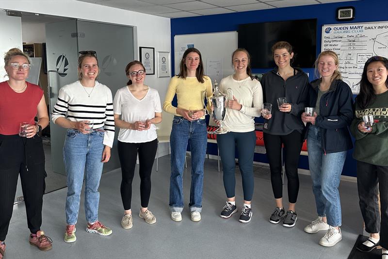 Oxford & Cambridge Sailing Society win the inaugural UK Women's Keelboat Team Racing Championship for the Lochan Cup - photo © Richard Sawyer / Royal Thames YC