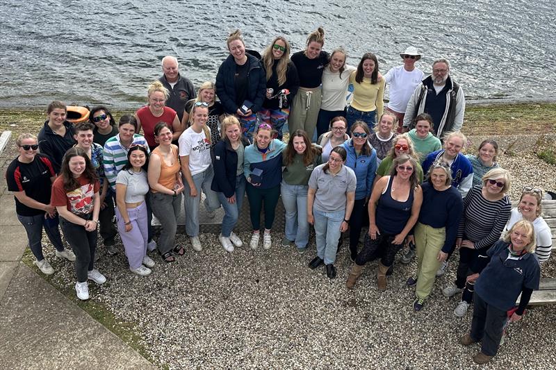 UK Women's Keelboat Team Racing Championship for the Lochan Cup photo copyright Richard Sawyer / Royal Thames YC taken at Queen Mary Sailing Club and featuring the Team Racing class