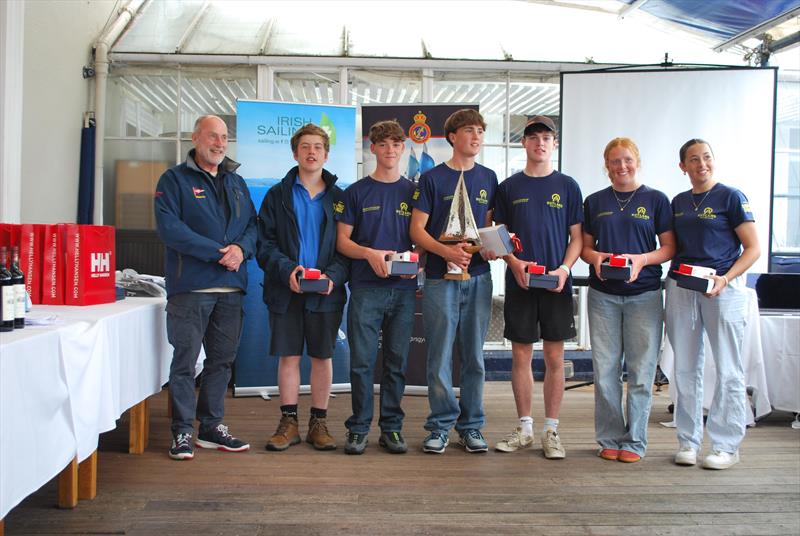 Elmo Trophy 2024 Youth Team Racing at Dun Laoghaire photo copyright Marc Little taken at Royal St George Yacht Club and featuring the Team Racing class