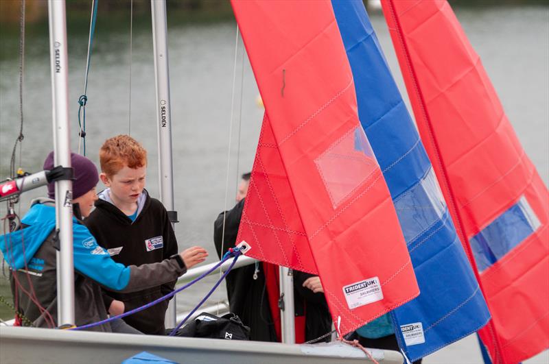 Eric Twiname Trust funded jibs - NEYYSA Team Racing Championship at Ripon - photo © Dave Wood 