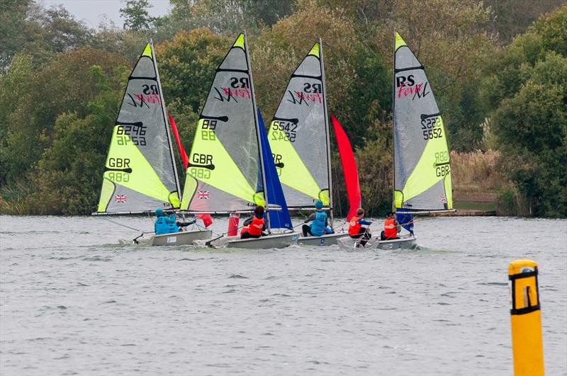 Team Boreas and Top Hats - NEYYSA Team Racing Championship at Ripon photo copyright Dave Wood  taken at Ripon Sailing Club and featuring the Team Racing class