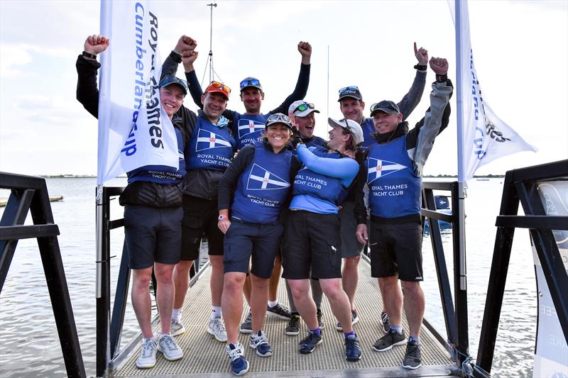 Cumberland Cup at Royal Thames YC photo copyright James Tomlinson / RYTC taken at Royal Thames Yacht Club and featuring the Team Racing class