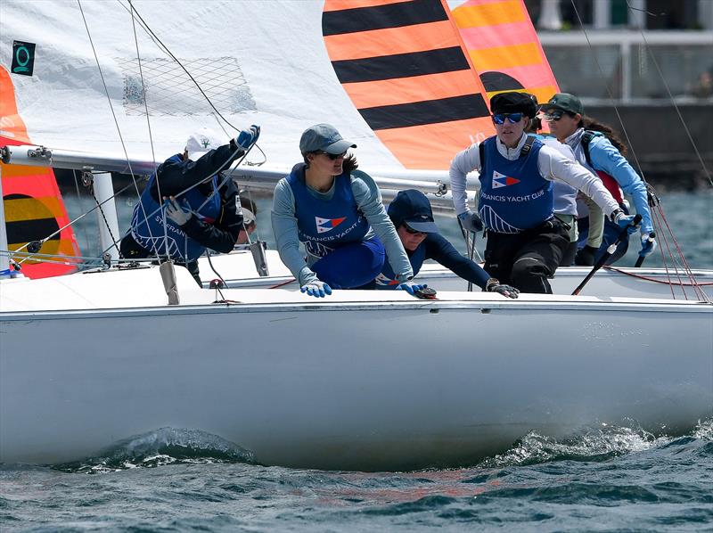 2025 Women's 2v2 Team Race - photo © Stuart Streuli / New York Yacht Club