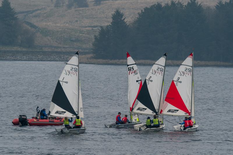 Feva downwind racing during the NSSA Double Handed Team Racing Championships - photo © Dave Wood