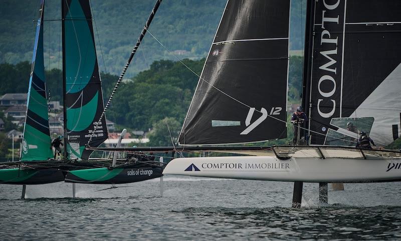 TF35 Nyon Cup 2024 photo copyright Loris Von Siebenthal taken at Société Nautique de Nyon and featuring the TF35 class